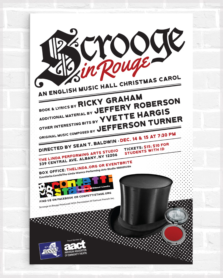 Scrooge in Rouge Poster